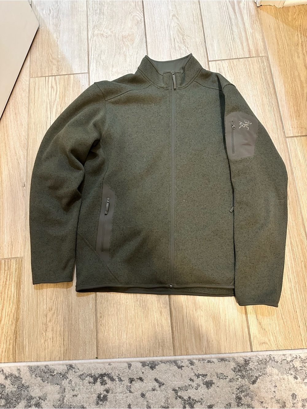 Arc'teryx Men's Covert Cardigan Full-Zip Jacket - Olive